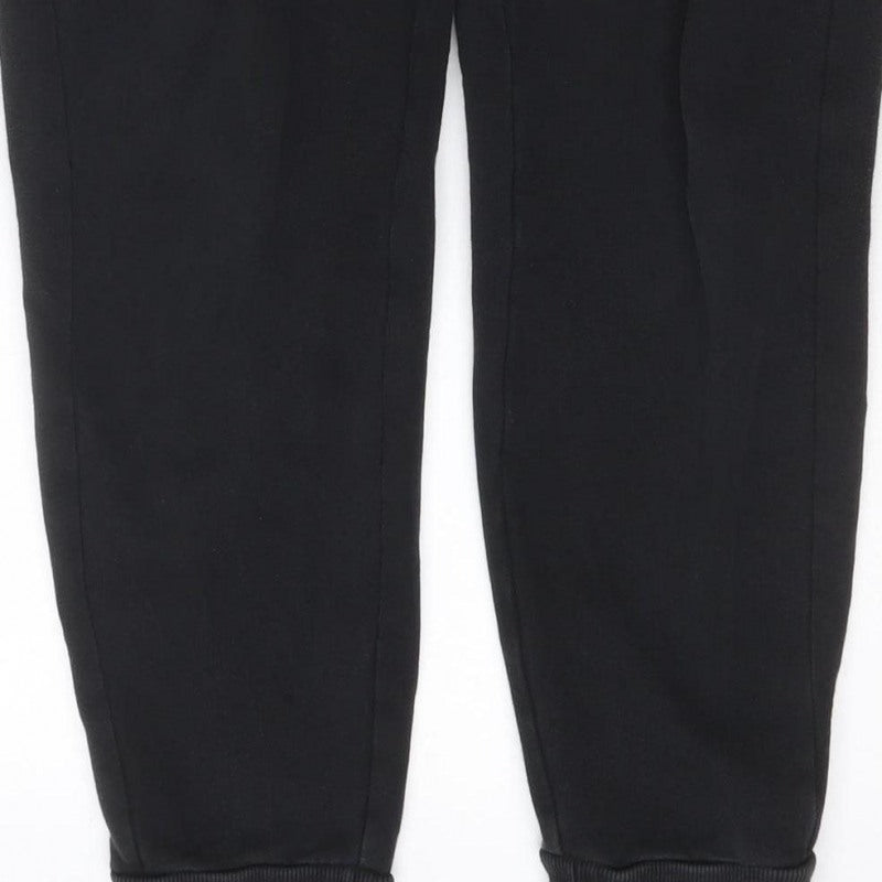 Additional view of Puma Men's Black S Jogger Track Pants Elastic Waist Cuffed Sports Trousers