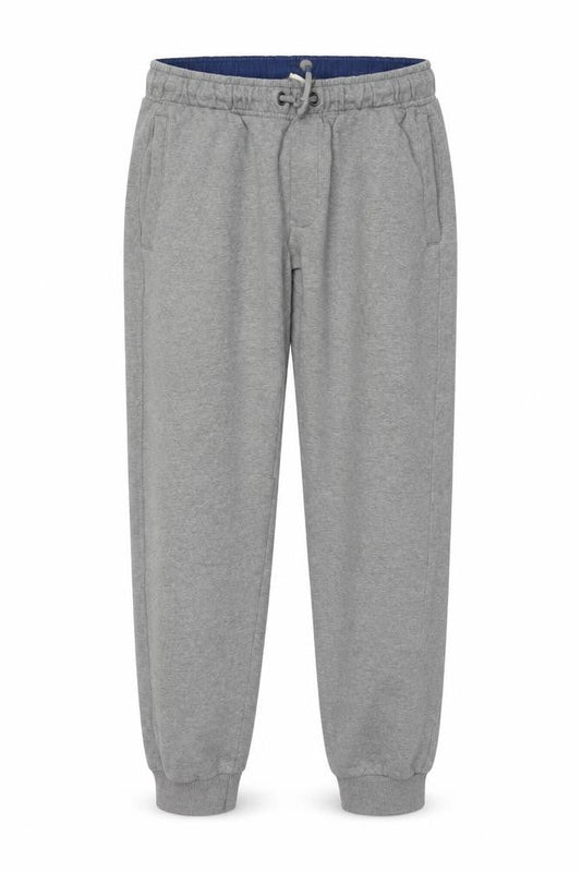 FatFace Men’s Grey Marl XL Cotton Blend Cuffed Drawstring Joggers