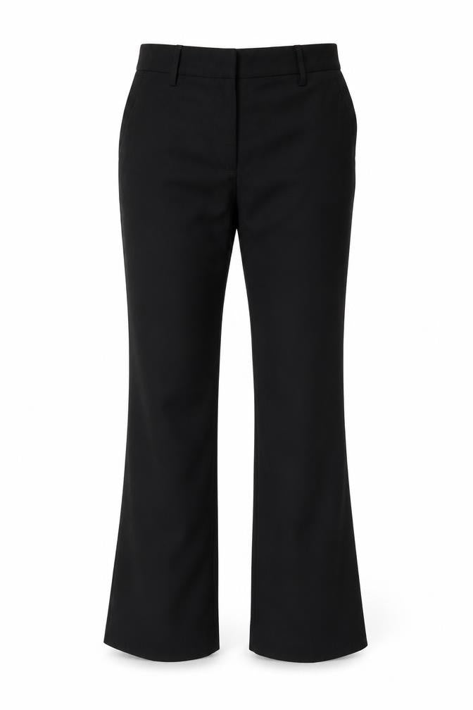 Next Women’s Black UK 8 Flared Dress Trousers Smart Workwear
