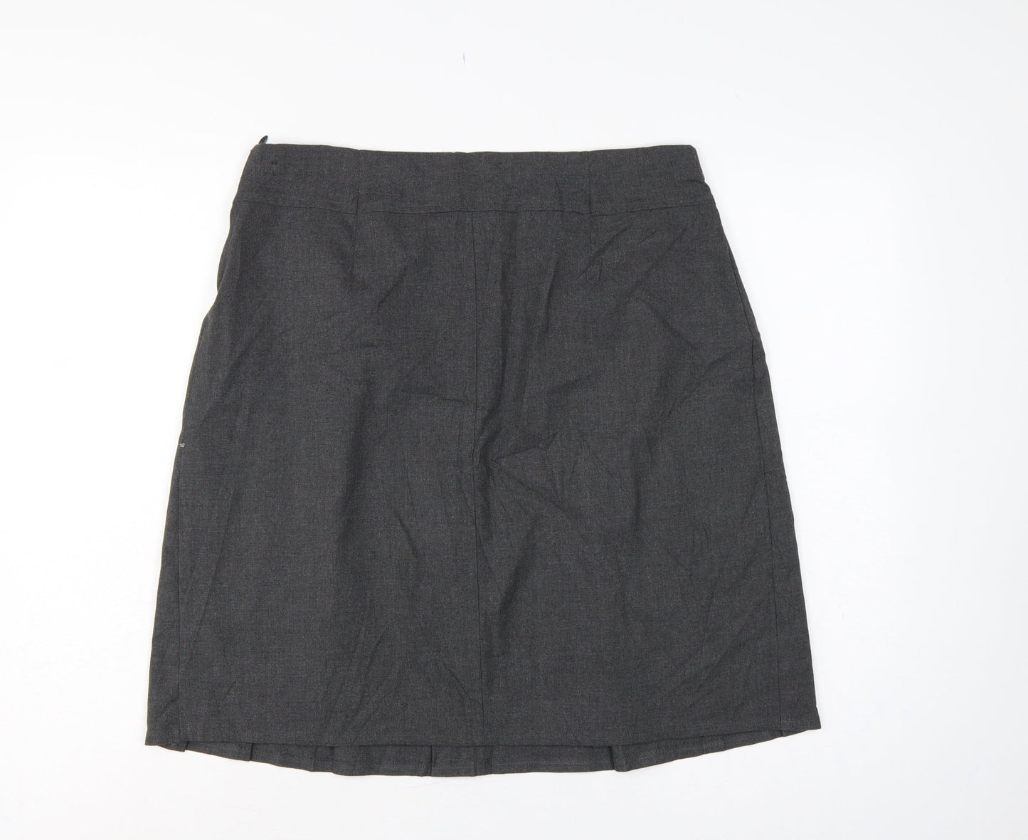 Marks and Spencer Girls Grey 16 Years Pleated Regular Fit School Skirt NWT