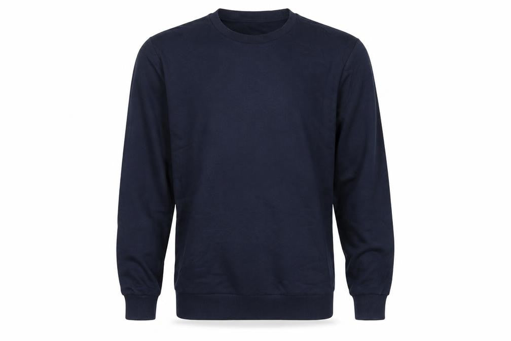 Front view of Marks & Spencer boys’ blue 11-12 years regular fit school sweatshirt
