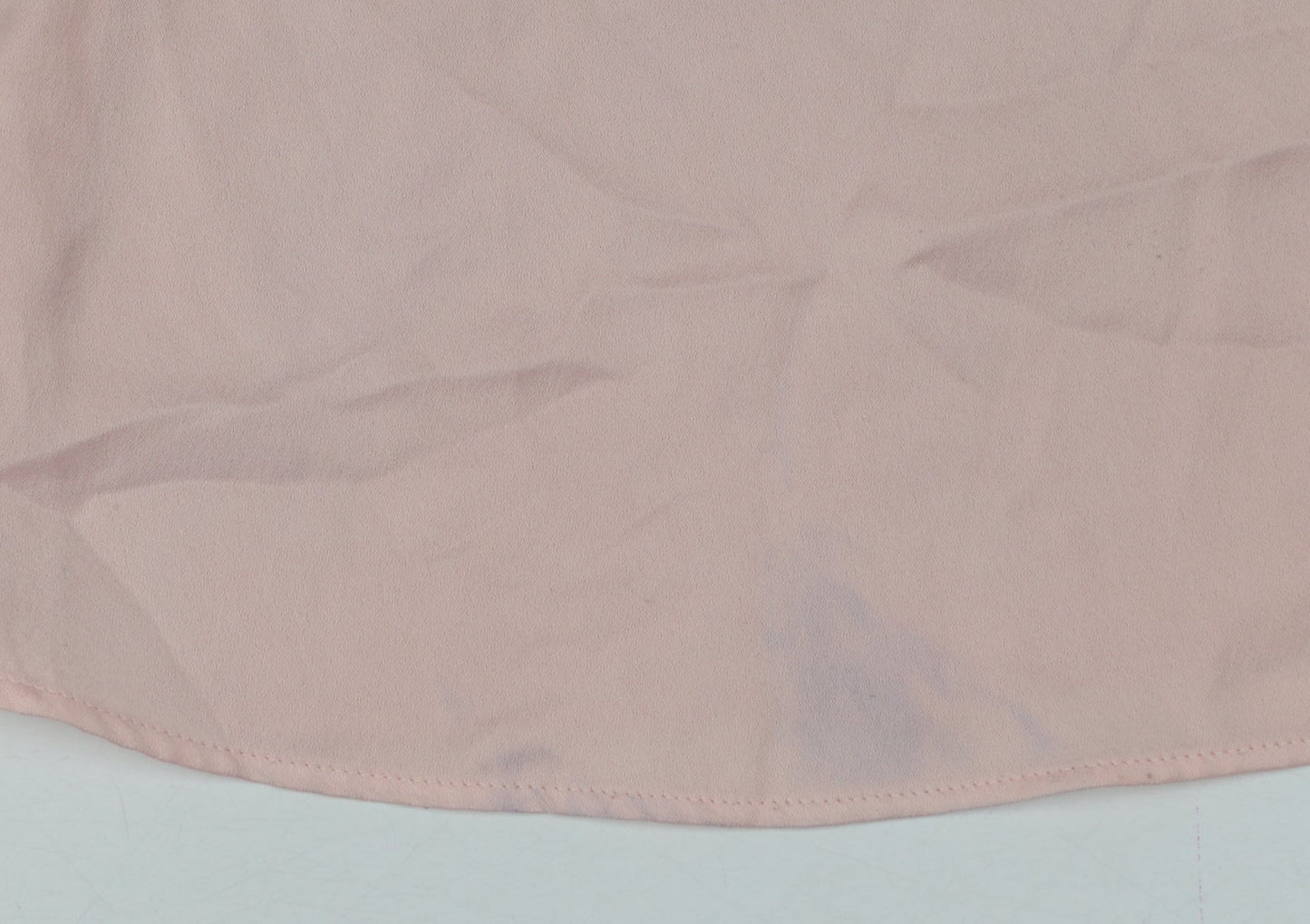 River Island Women Pink UK 12 Halter Tie Front Chiffon Camisole Blouse