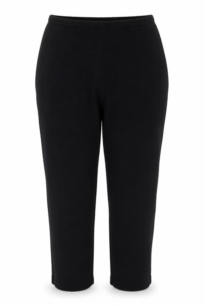 Marks & Spencer Women Black Size 16 Wide Leg Linen Viscose Trousers