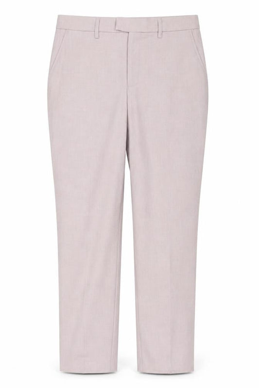 Marks & Spencer Girls Pink Dress Trousers 13-14 Years Stretch Formal