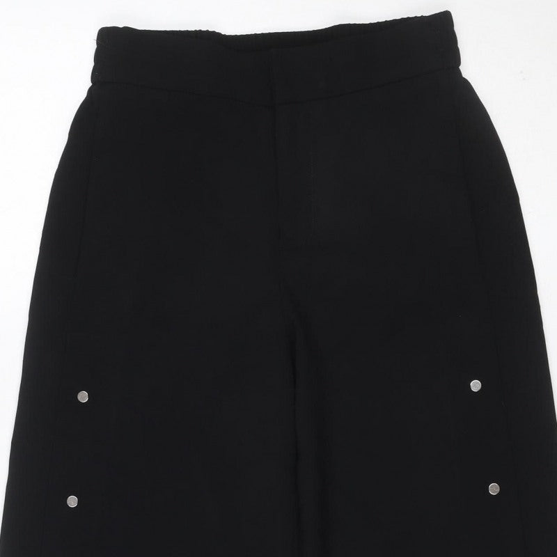 ZARA Women’s Black XS Studded Skinny Stretch Leggings