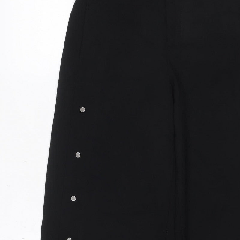ZARA Women’s Black XS Studded Skinny Stretch Leggings