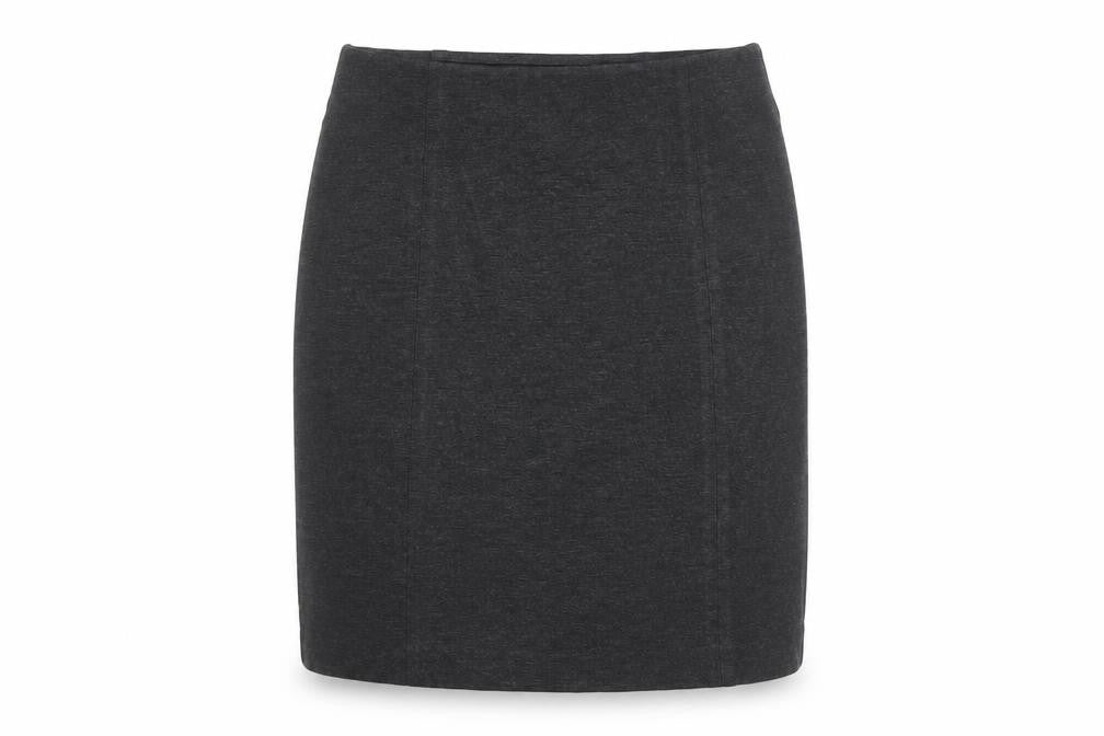 Marks & Spencer Women’s Grey UK 10 Stretch Pencil Knee Length Skirt