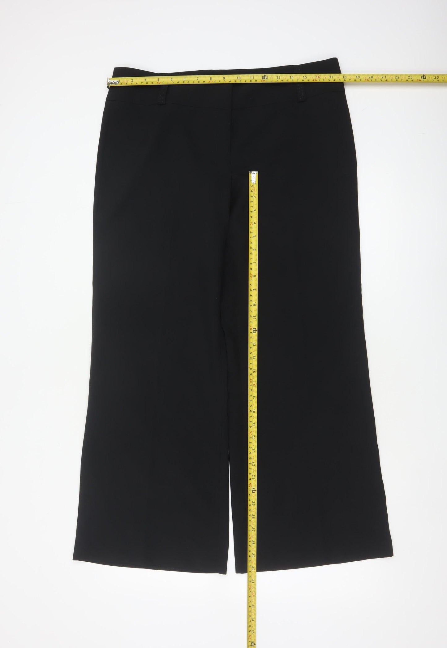 Dunnes Women’s Black UK 14 Bootcut Dress Trousers Workwear