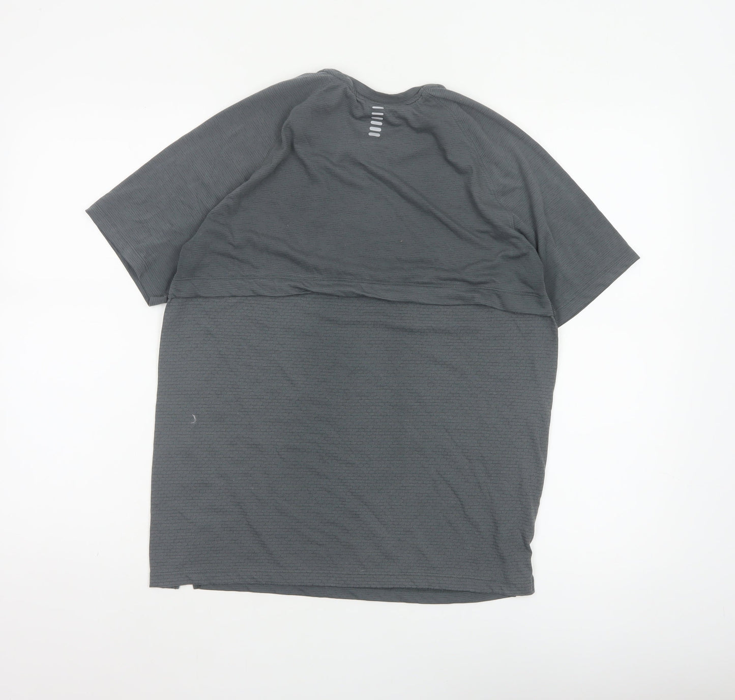 Under Armour Men’s Grey Medium Streaker Running Jersey T-Shirt