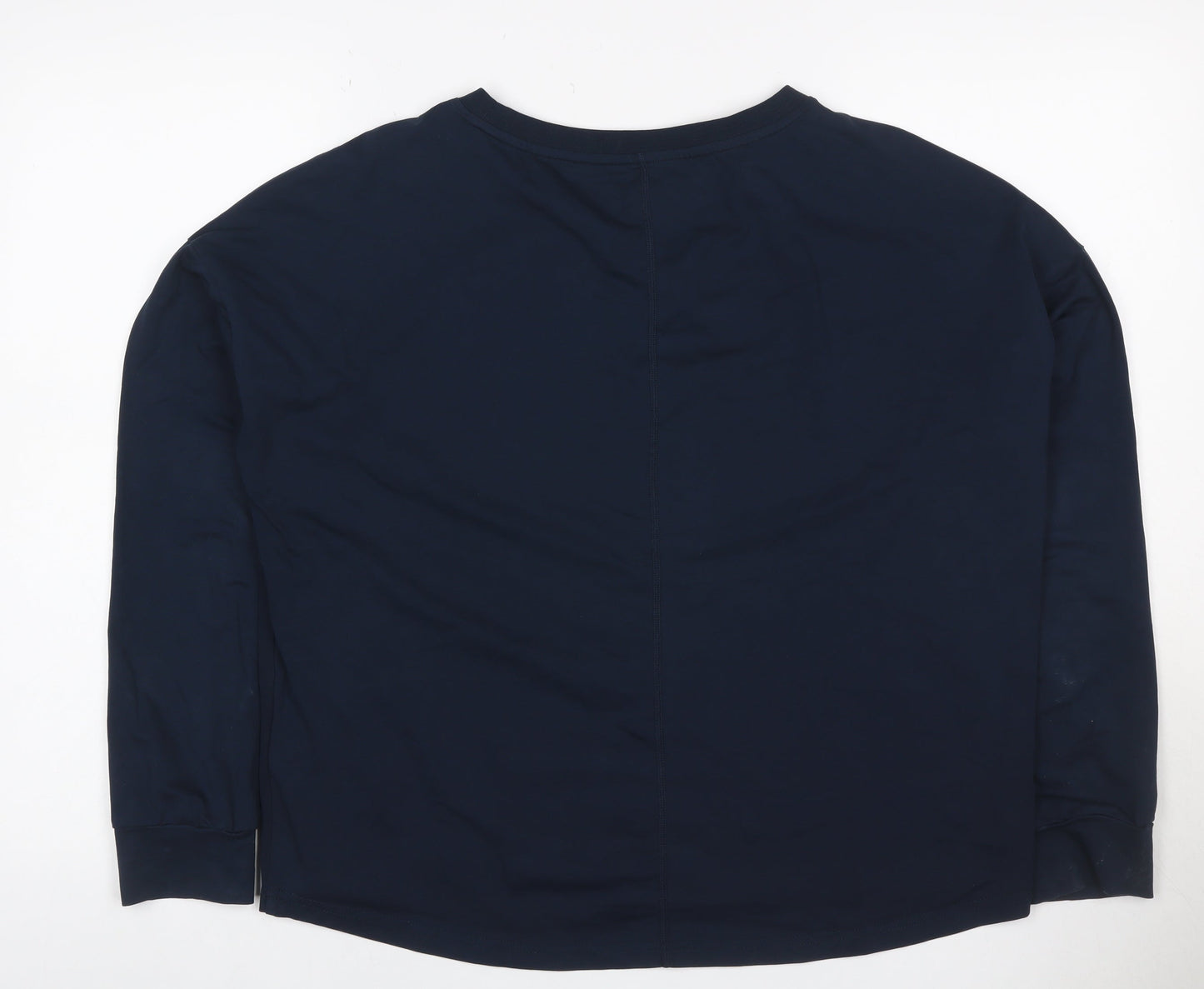 Gym+Coffee Women’s Navy M Basic Long Sleeve Gym Training T-Shirt