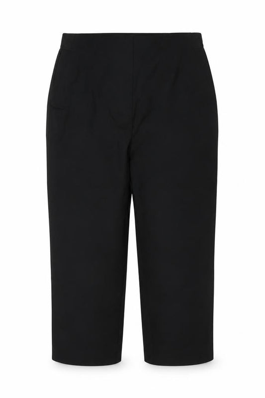 Marks & Spencer Women's Black UK 12 Straight Stretch Work Trousers