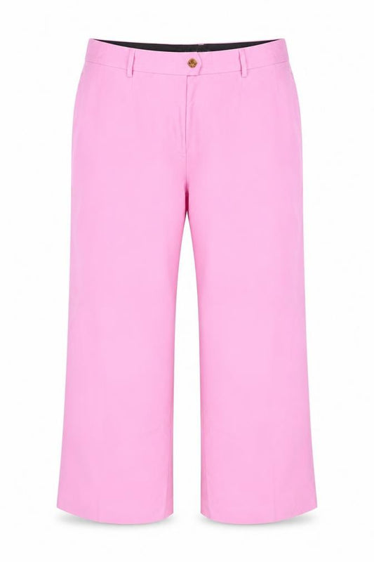 M&S Women’s Pink Size 20 Regular Wide Leg Tailored Trousers