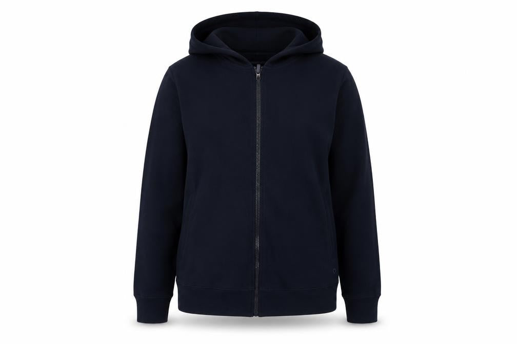 Marks and Spencer Women Blue UK 14 Full Zip Hooded Goodmove Hoodie