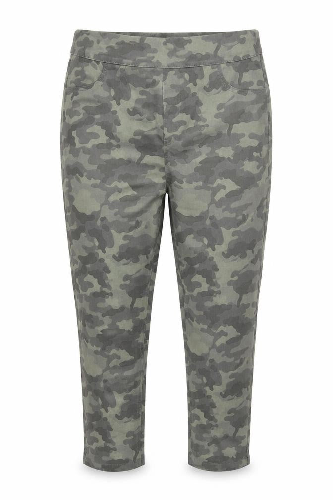 Marks and Spencer Women's Green Camo UK 14 Regular Jegging Jeans Stretch