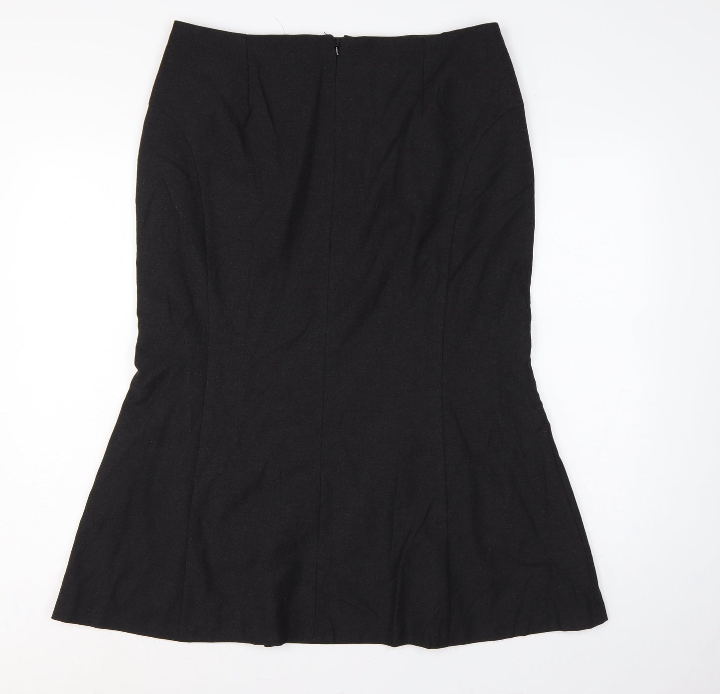 Precis Petite Women Black UK 16 Knee Length Trumpet Workwear Skirt
