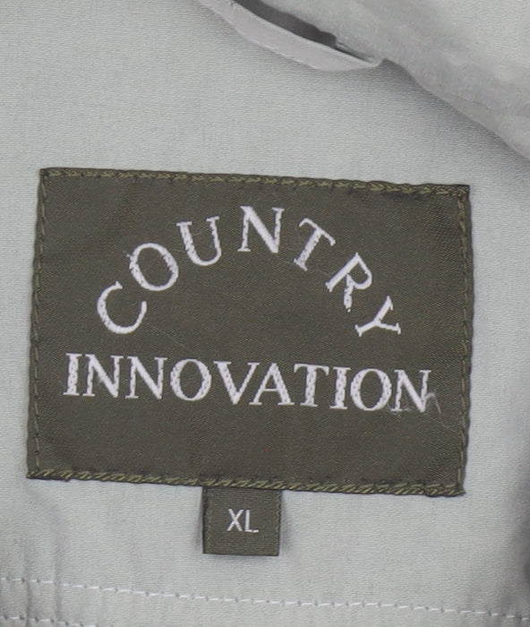 Country Innovation Men's Green XL Military Bodywarmer Waistcoat
