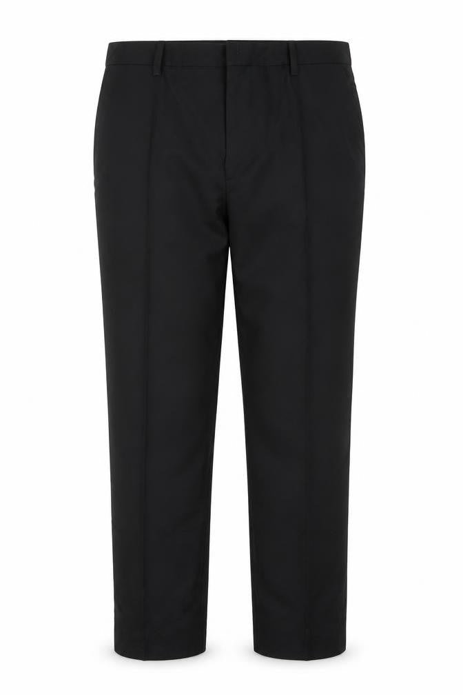 M&S Boys Black 17-18 Years Slim Fit School Dress Trousers NWT