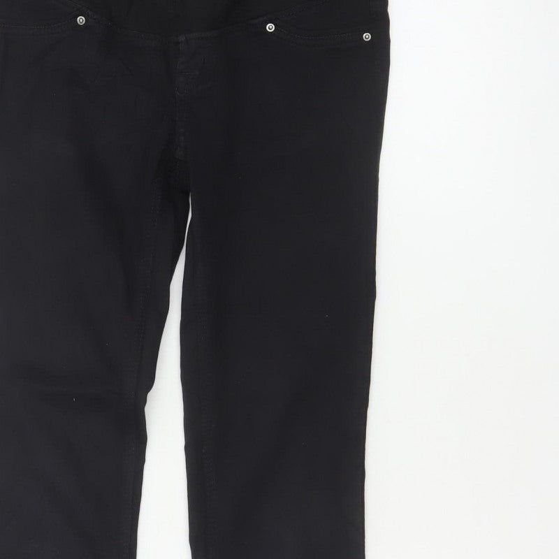 MAMA Women’s Black Maternity Skinny Stretch Jeans UK 8