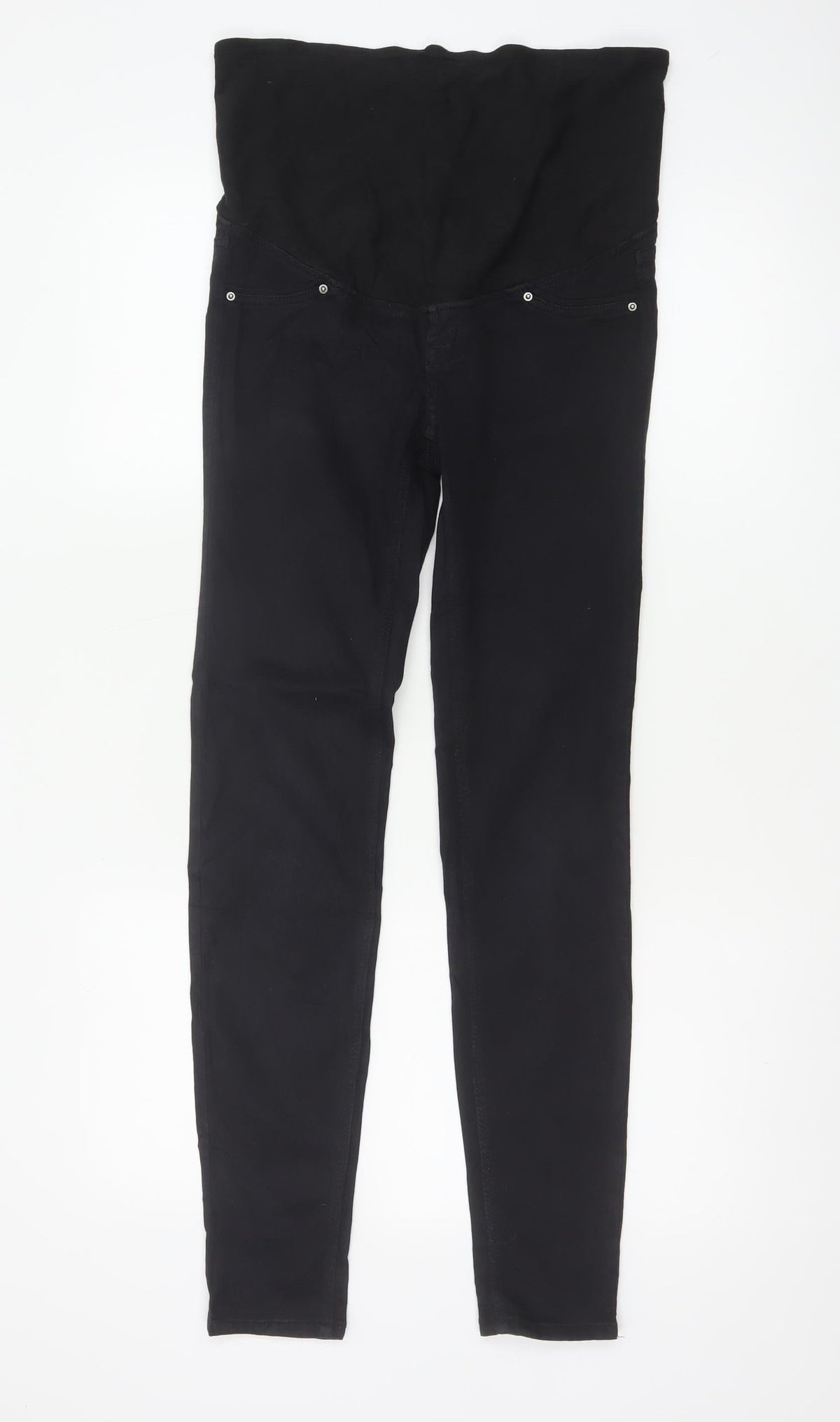 MAMA Women’s Black Maternity Skinny Stretch Jeans UK 8