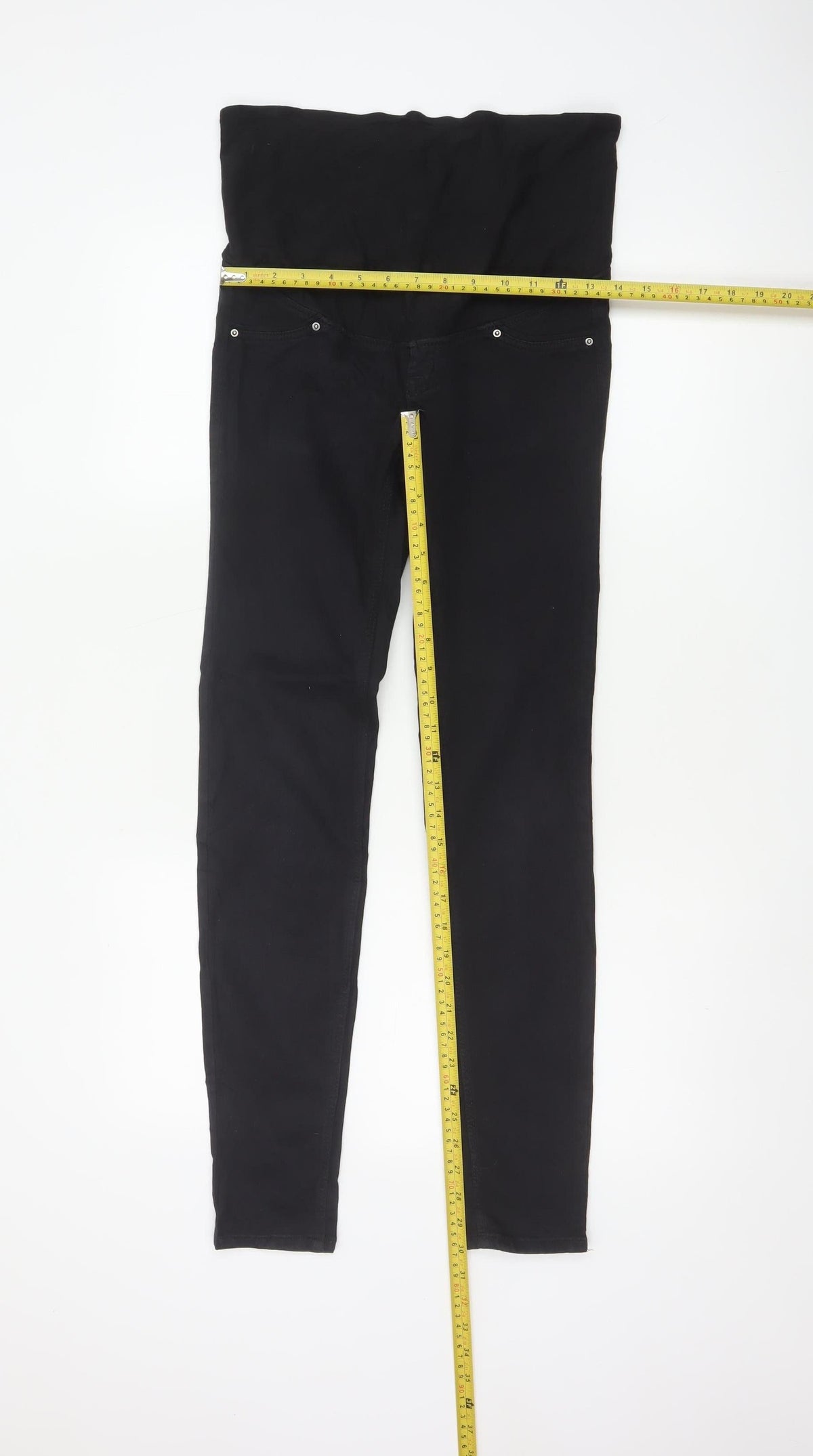 MAMA Women’s Black Maternity Skinny Stretch Jeans UK 8
