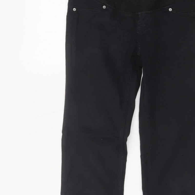 MAMA Women’s Black Maternity Skinny Stretch Jeans UK 8