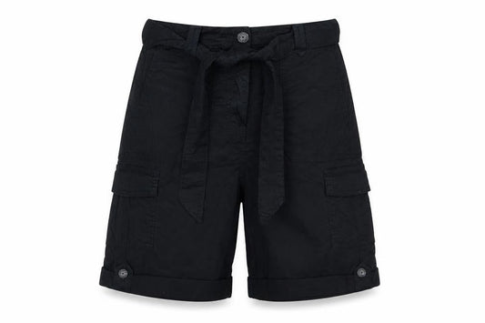 Marks & Spencer Women’s Black Size 8 Cargo Belted Shorts