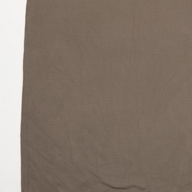 Zara Women Brown M Long Sleeveless Knit Tank Dress Crew Neck