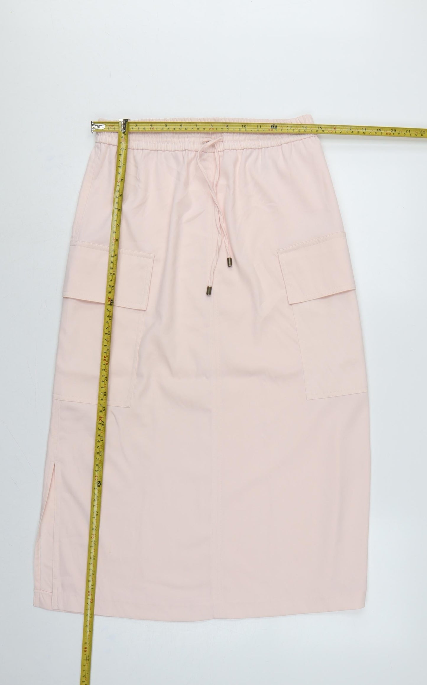Marks & Spencer Women Pink UK 10 Cargo Long Skirt Pockets