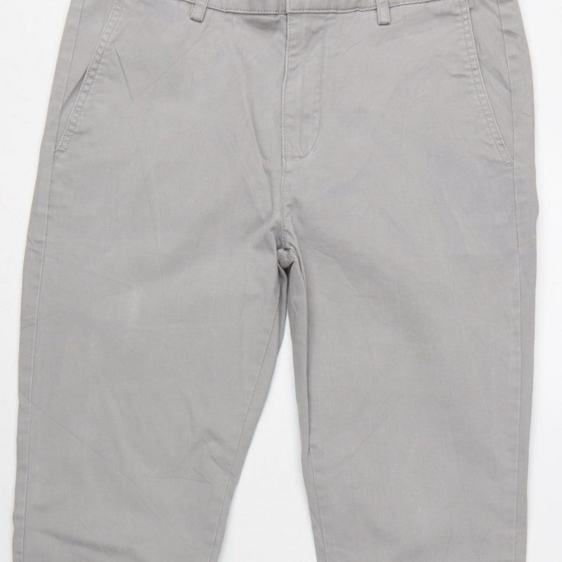 Additional view of Topman Men’s Grey W30 L34 Slim Skinny Chino Jeans Zip Fly