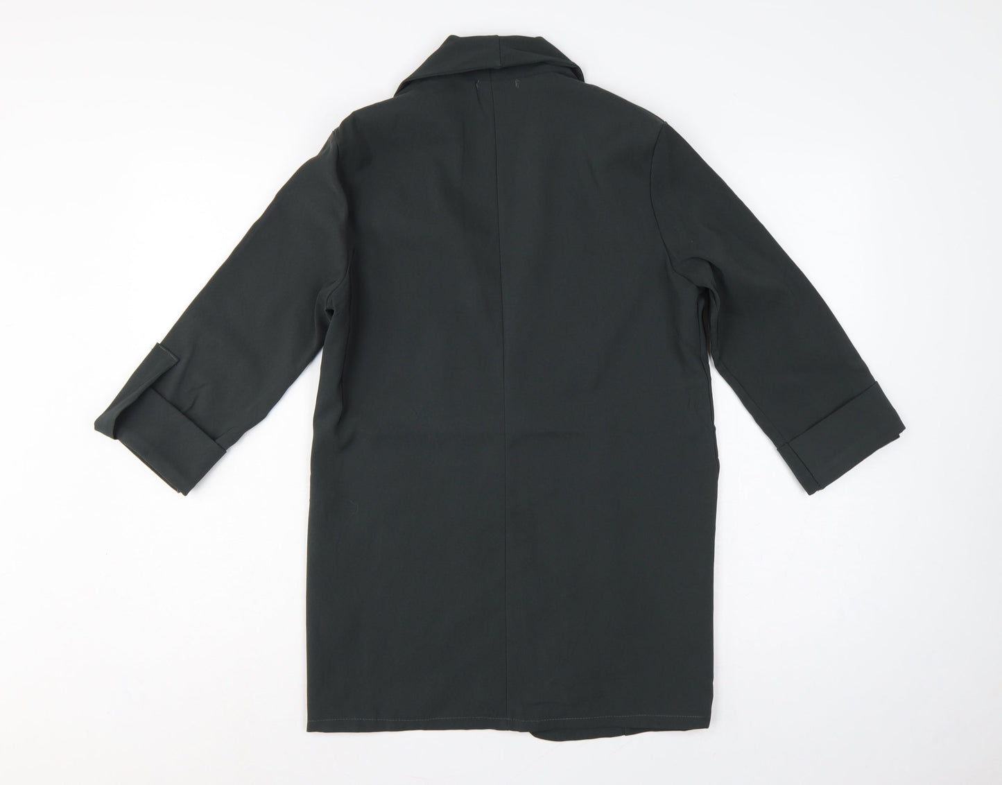 PrettyLittleThing Women’s Black UK 8 Longline Tuxedo Blazer Jacket