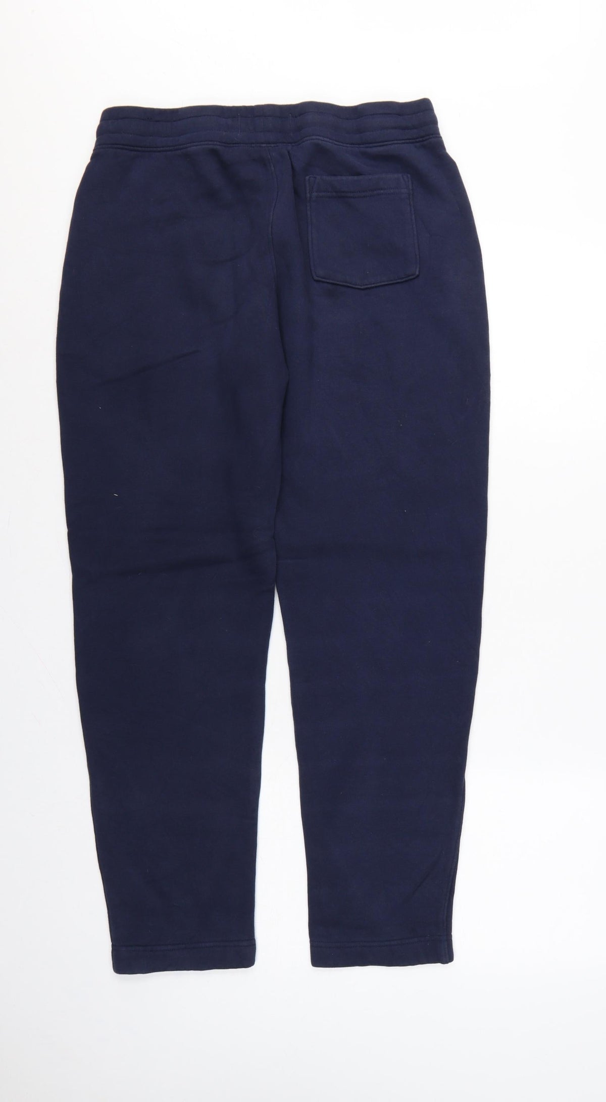 Hollister Men’s Navy Blue S Logo Tapered Jogger Sweatpants