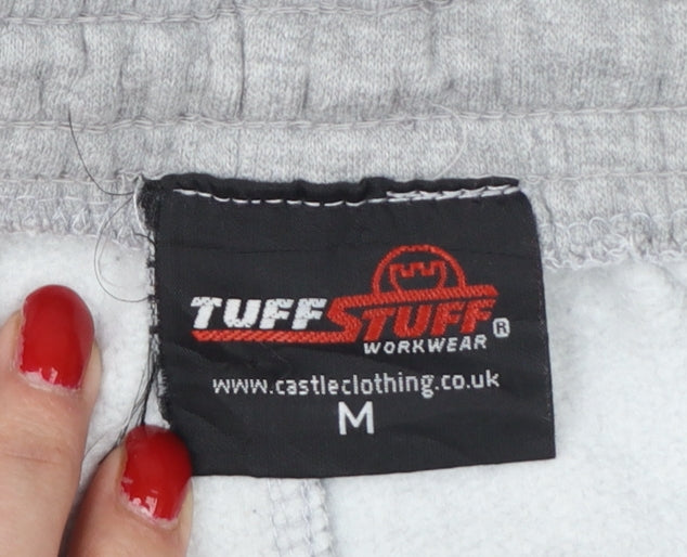 TuffStuff Men's Grey M Convertible Workwear Sweatpants Cuffed Logo