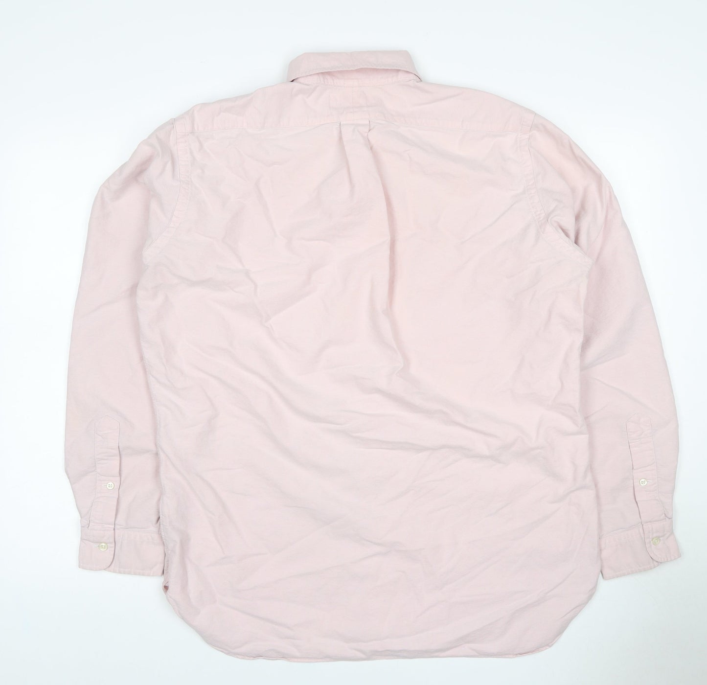 Ralph Lauren Men’s Pink S Classic Fit Cotton Button-Down Shirt