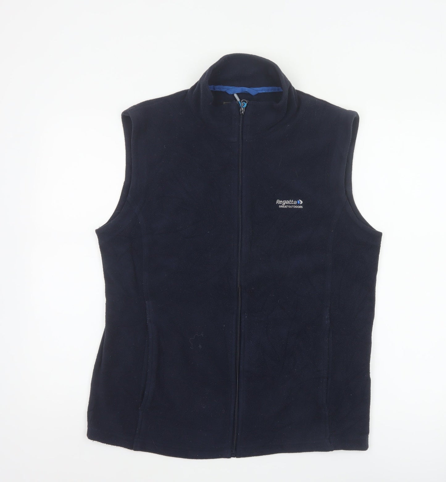 Regatta Men Blue M Fleece Bodywarmer Full Zip Outdoor Waistcoat