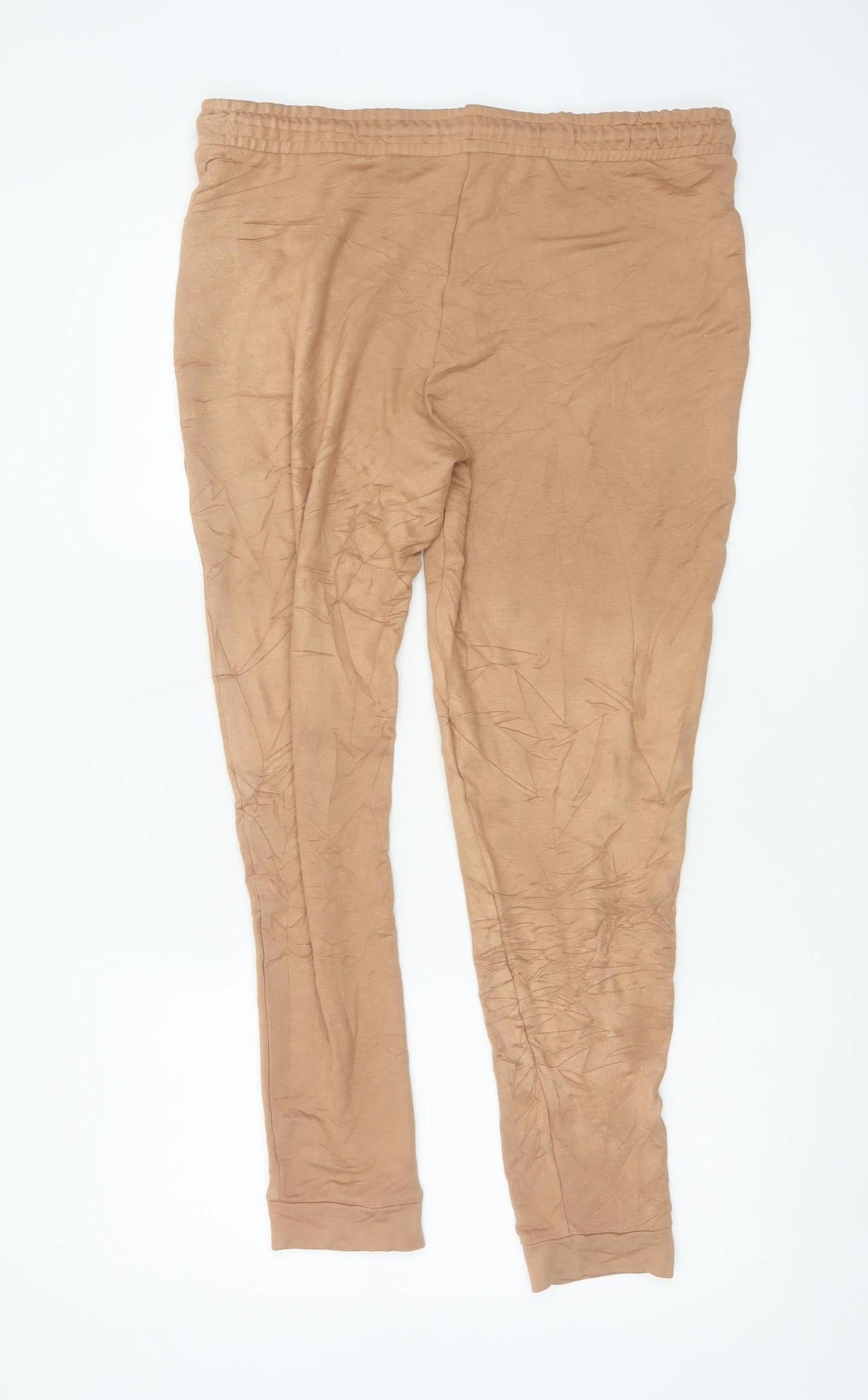 Marks & Spencer Women Beige UK 16 Hooded Lounge Set Jumper Trousers