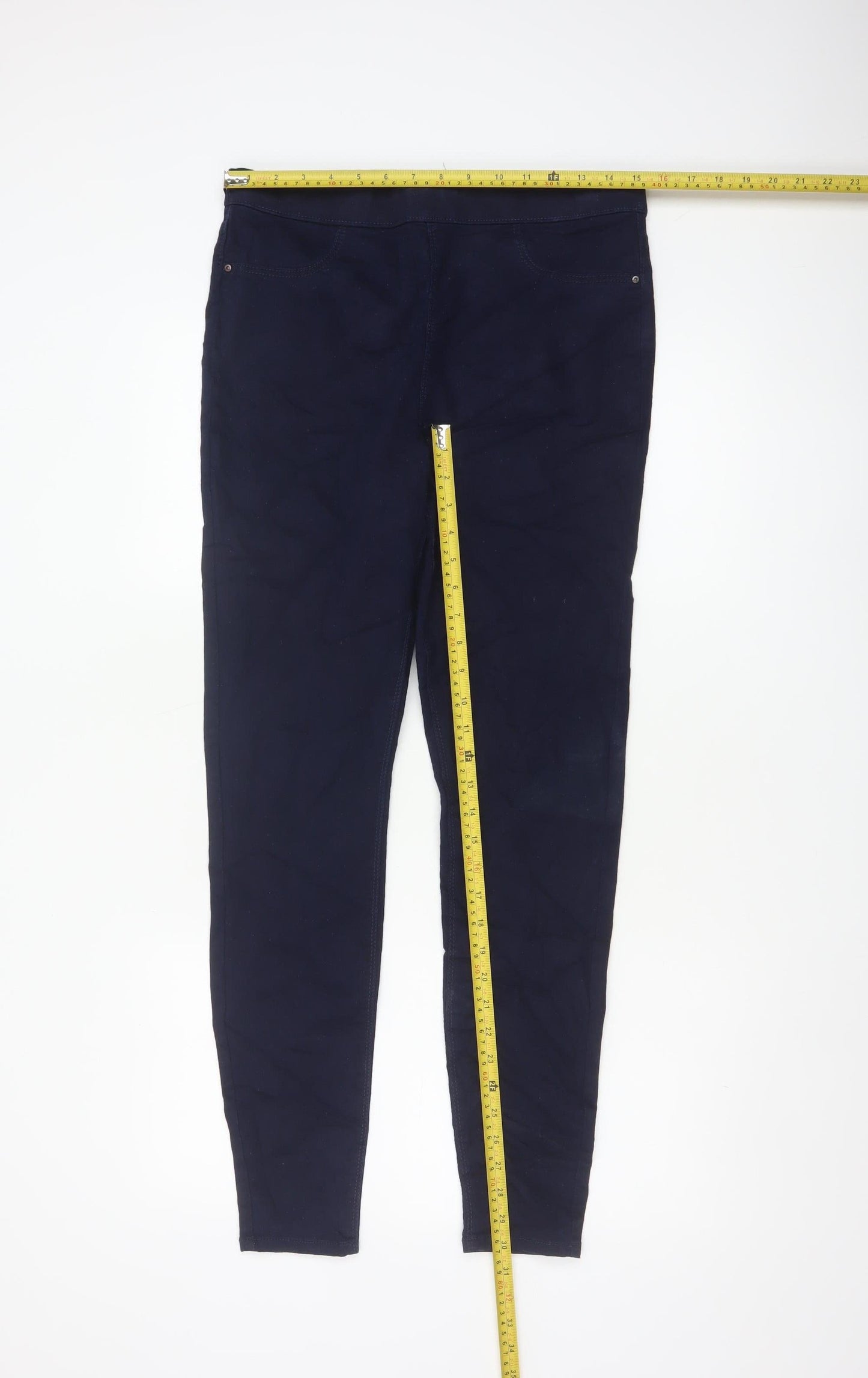 Papaya Women’s Blue Size 12 L31 Stretch Slim Jegging Jeans