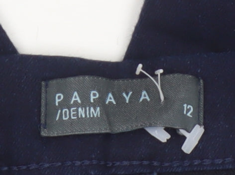 Papaya Women’s Blue Size 12 L31 Stretch Slim Jegging Jeans