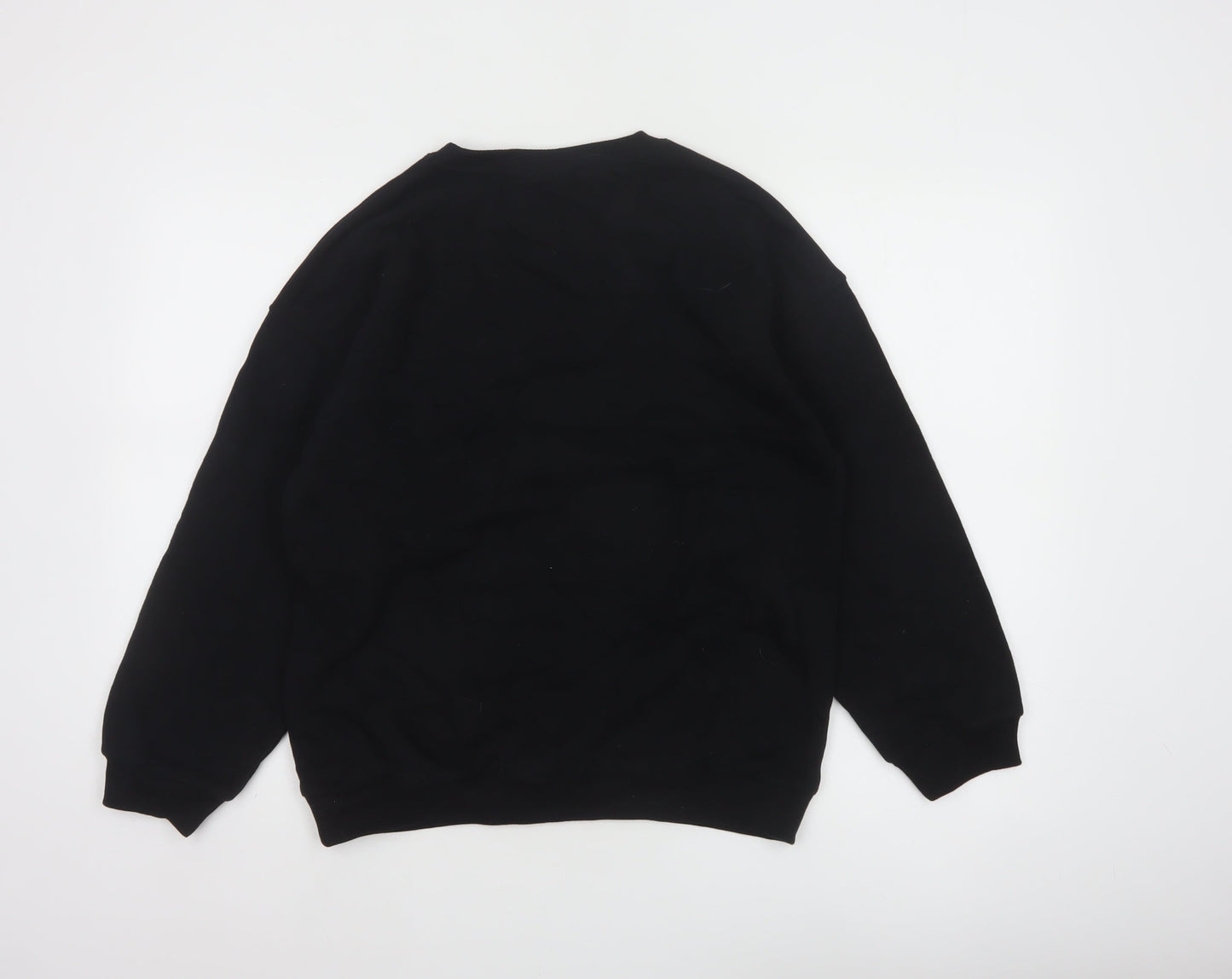 Netflix KPop Demon Hunters Saja Boys Black 13 Years Graphic Sweatshirt