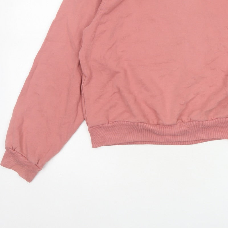Hollister Women’s Pink XS Pullover Crew Neck Sweatshirt Fleece