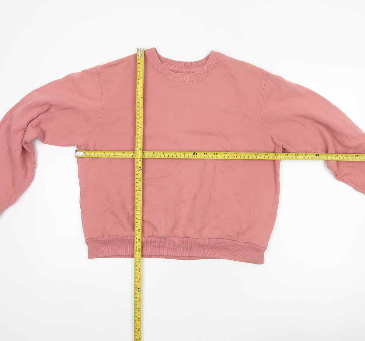 Hollister Women’s Pink XS Pullover Crew Neck Sweatshirt Fleece