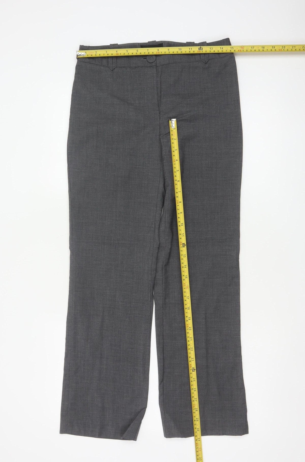 Austin Reed Women’s Grey Size 10 Tailored Straight Dress Trousers