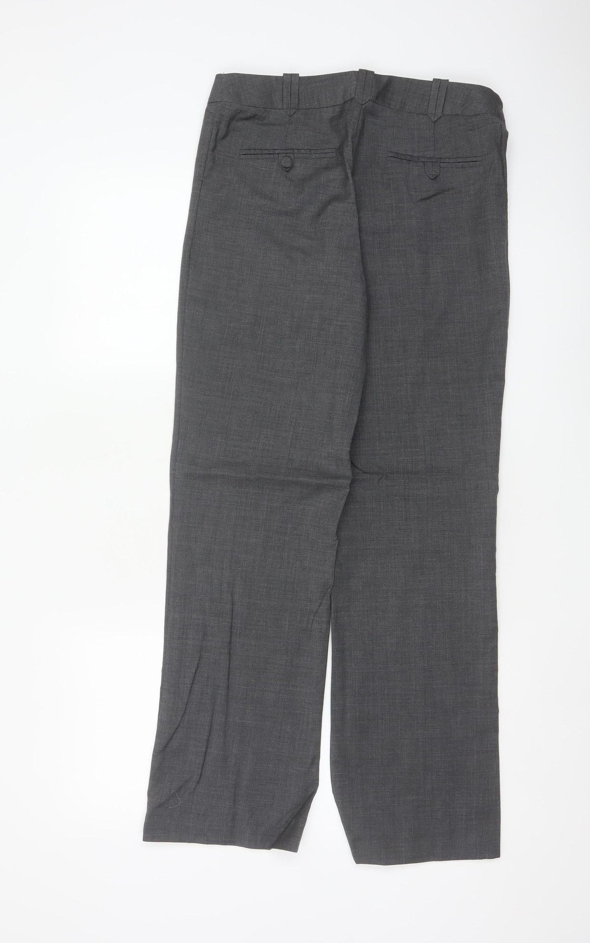 Austin Reed Women’s Grey Size 10 Tailored Straight Dress Trousers