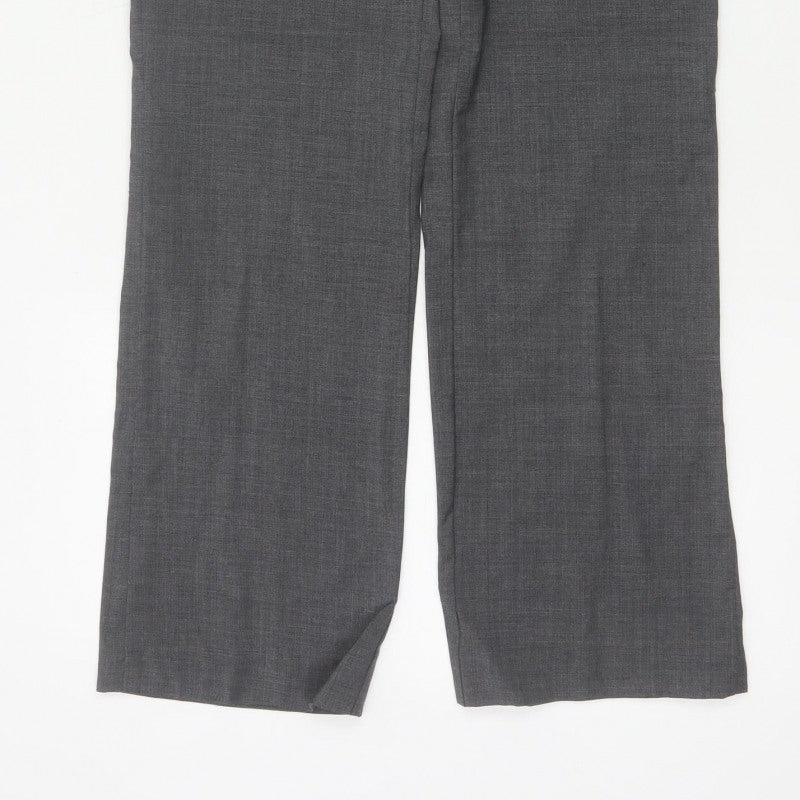 Austin Reed Women’s Grey Size 10 Tailored Straight Dress Trousers