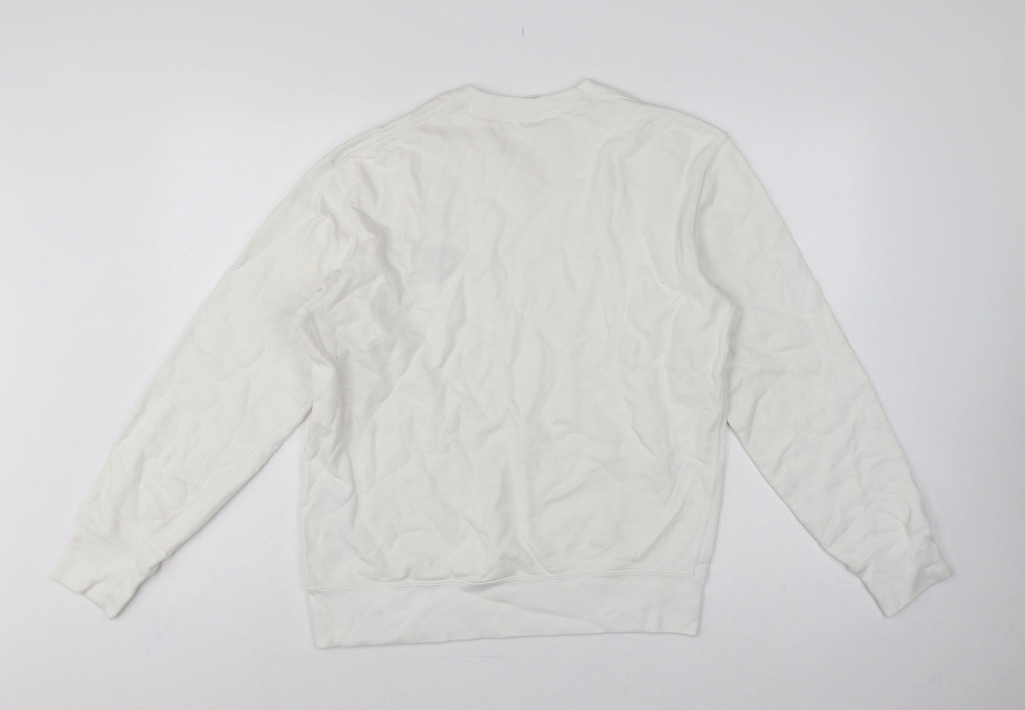 Uniqlo U Keith Haring Unisex White M Pullover Sweatshirt Embroidered