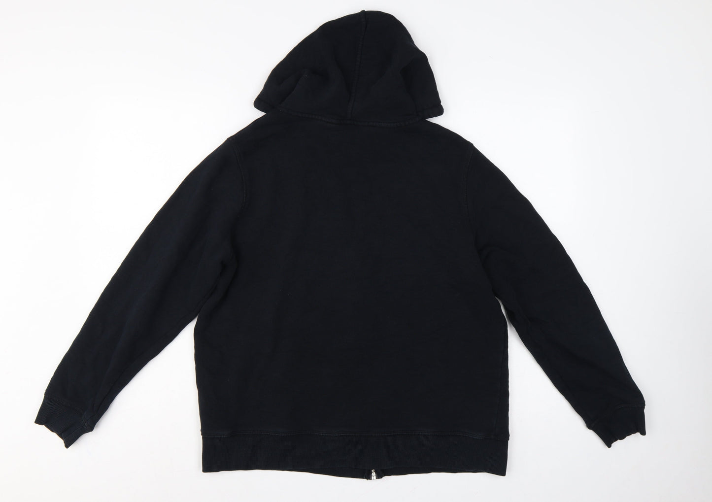 Marks and Spencer Women’s Black Size 18 Full Zip Hooded Hoodie