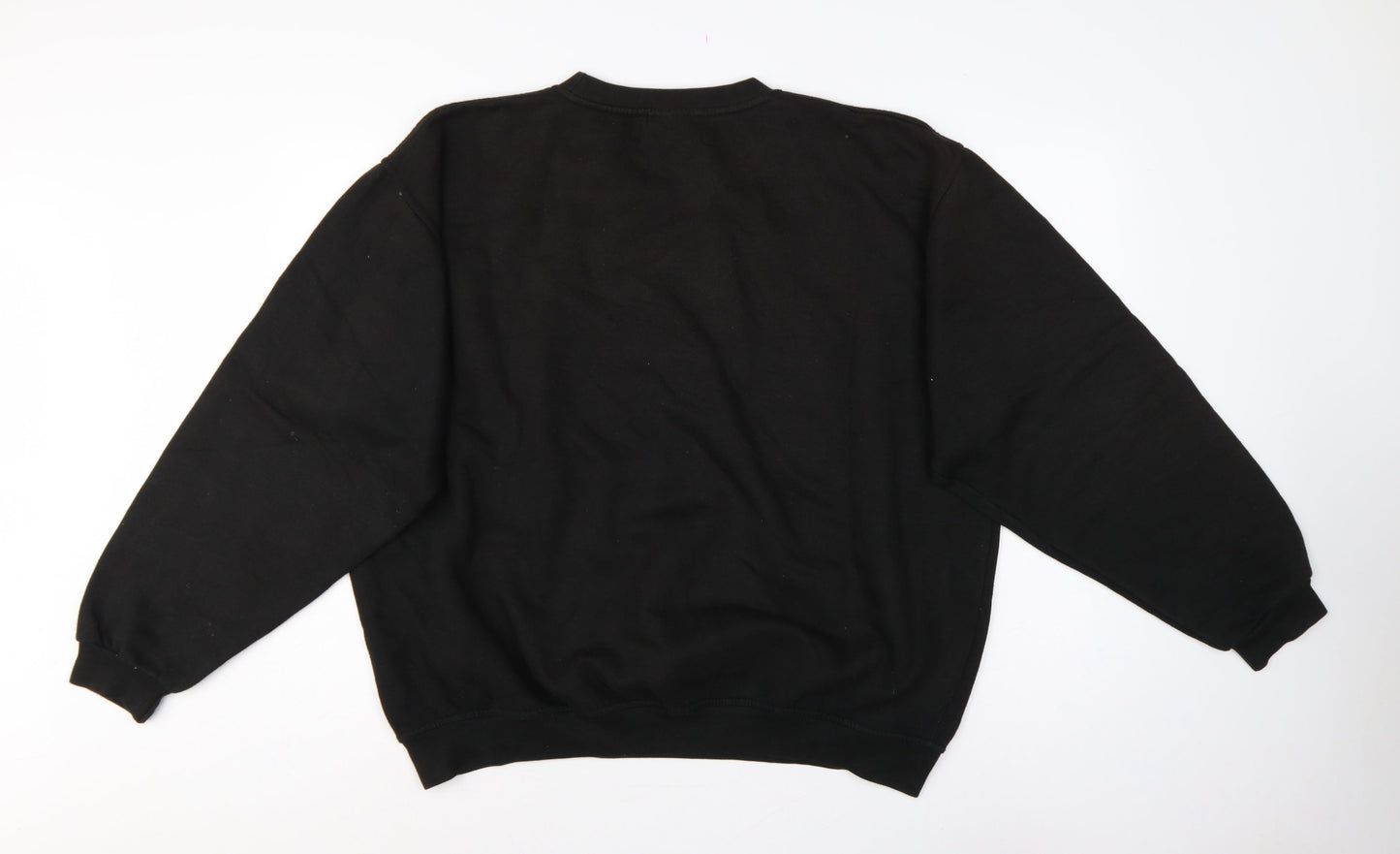 Uneek Men's Black 2XL Mercedes-Benz Embroidered Pullover Sweatshirt
