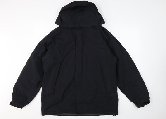 Peter Storm Men’s Black M Stormtech Hooded Padded Parka Jacket