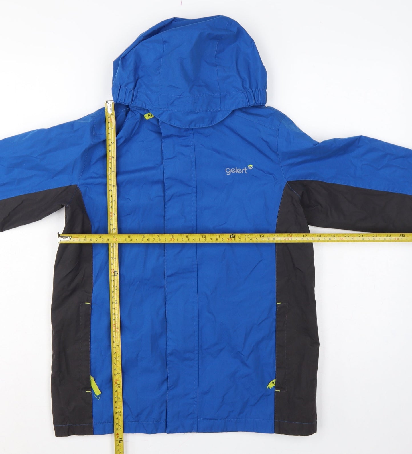 Gelert Boys Blue Black 13 Years Stormlite Hooded Ski Jacket