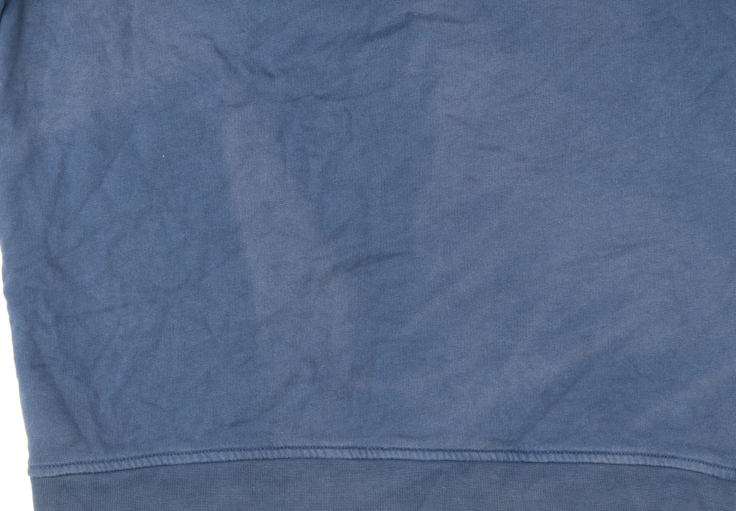 Tommy Hilfiger Men Blue M Vintage Fit Striped Logo Crew Neck Sweatshirt