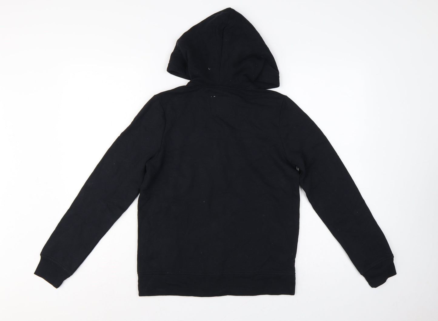 Abercrombie Kids Boys Black 13-14 Years Full Zip Logo Hoodie